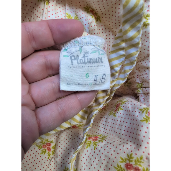 6 Matilda Jane Platinum Strawberry Ellie Dress - Picture 5 of 6